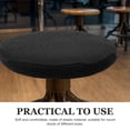 thumbnail image 1 of Raindrops Comfortable Black Stretchable Chair Cover for Office Chairs Removable and Machine Washable, 1 of 6