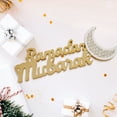 thumbnail image 4 of Holiday Golden Letter Ornaments English Decoration Can Light Up Pendant Props, 4 of 6