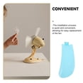 thumbnail image 3 of LOLIPPYY 12pcs Bathroom Exhaust Fan Replacement PP Replacement Fan Blade Enhanced Durability Electric Fan Users, 3 of 8