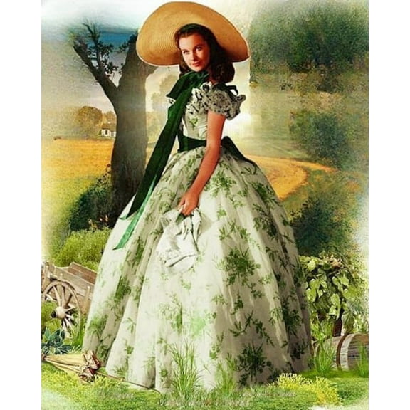 Paint by Numbers Kit for Adults -Gone with The Wind (37) - Beginners Acrylic Adult Paint by Number Kits on Canvas Digital Oil Number Painting Kits for Home Decor Gift 16"x20"-