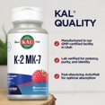 thumbnail image 3 of Suplemento Kal K-2 MK-7 ActivMelt 60 comprimidos paquete de 2 Kal, 3 of 5