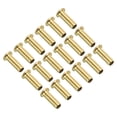 thumbnail image 1 of Unique Bargains 4mm ID 6mm OD Laiton Compression Insert, 18Pcs Insert Tube Support Compression Raccord Accessoires Kit, 1 of 5