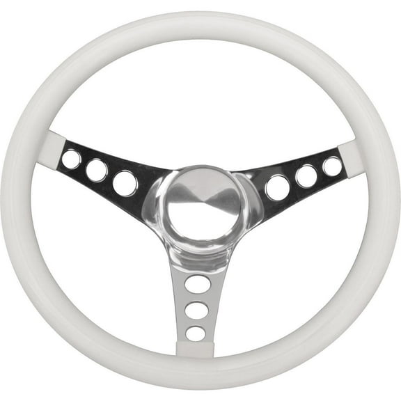 Grant 836 Classic Series Molded Vinyl Steering Wheel, 12-1/2 Inch, 3-Hole