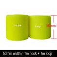 thumbnail image 1 of 2-10cm Width Fluorescent Yellow no adhesive hook loop fastener tape for sewing magic tape sticker strap 50mm width 1m hook add 1m loop, 1 of 6