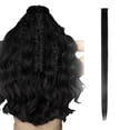 thumbnail image 1 of Clip In Hair Extension Colored Hair Extensions, Multi-colors Party Highlights Clip In Synthetic Hair, 1 of 2