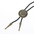 thumbnail image 4 of Men Women Bolo Tie Western Cowboy Rodeo Leather Necklace Cool Gift Bronze, 4 of 9