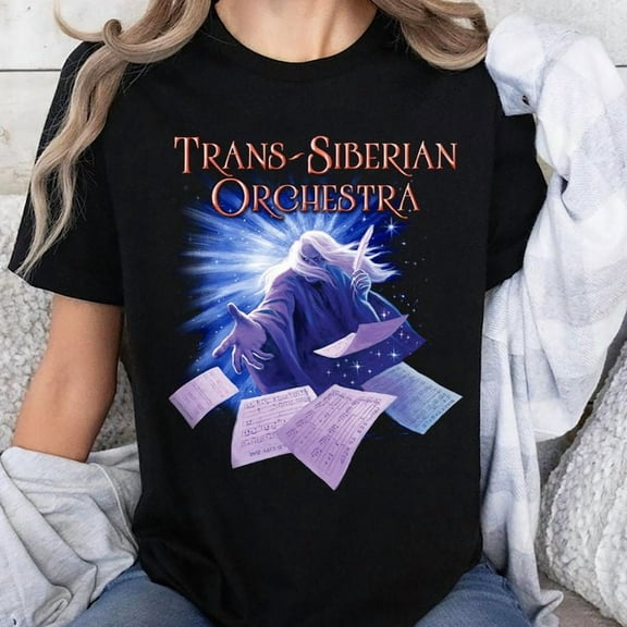Trans-Siberian Orchestra – Wizard Tshirt Unisex, Sizes S-5XL - Gategoo