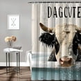 thumbnail image 2 of Orinice Cow Bathroom Decor Set Colorful Luxurious Polyester Fabric Shower Curtain Set with Hooks 69x72, 2 of 7