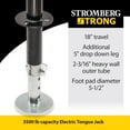 thumbnail image 3 of Stromberg Carlson 3500 lb. Electric Tongue Jack with Light, 3 of 6