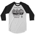 thumbnail image 1 of Witchfinder General Burn a Witch Raglan T-Shirt, 1 of 2