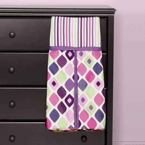 Baby Boom Diaper Stacker, Pink Mosaic