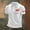White, variant on Adult Polo Shirt Men Short Sleeve Button Tee Shirt Lightweight Black Mens Beach Outfit