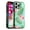 D, variant on For iPhone 14 PRO MAX Case Vegan Leather Side Button Wallet with Card Holder