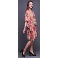 thumbnail image 4 of Bimba Kaftan de Plage à Fleurs Robe Midi Courte pour Femmes, 4 of 5