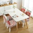 thumbnail image 2 of Chair Covers for Dining Room Chairs Stretch Printed Dining Chair Cover Set Of 4,Washable Elastic Pioneer Colorful Floral Kitchen Chair Slipcovers, Removable Seat Protector for Home or Party, 2 of 8