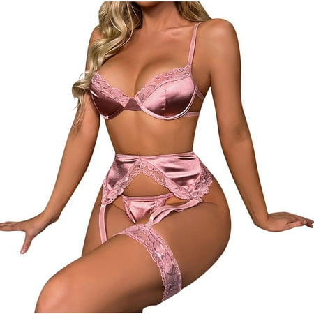 

Utoimkio Sexy Lingerie Sets for Women Clearance Women Lingerie Sexy Corset Lace Sexy Wire Underwear Conjoined Body Tops