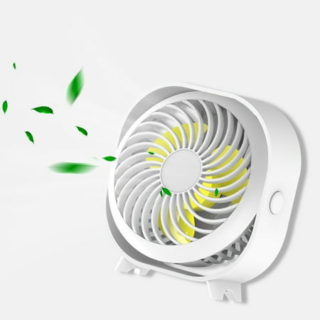 

Mittory Desktop Small Fan Rechargeable Desktop Fan Portable Office Student Dormitory Home Mini Fan Mute