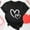 Black, variant on Goodtrade8 Shirts for Womens Valentines Cute Plus Size Valentines for Women Clothes Graphic for Girlfriend Short Sleeve Pullover Womens Tshirts