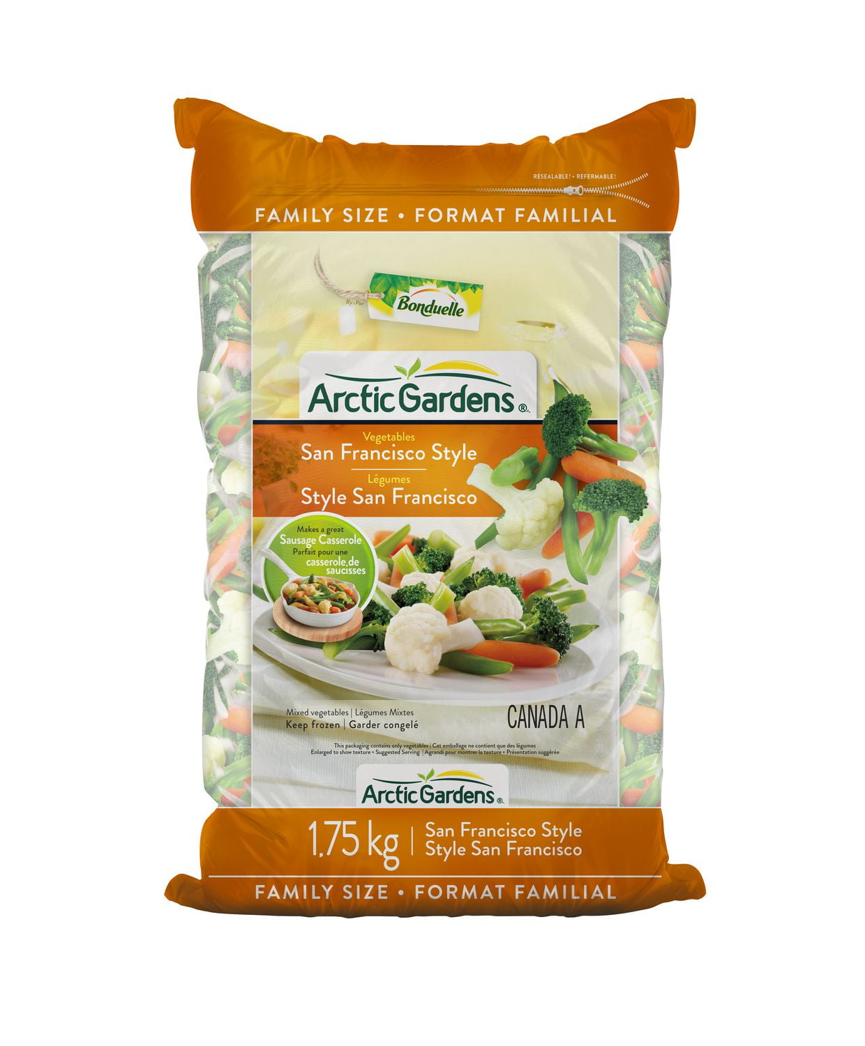Arctic Gardens San Francisco Style Vegetables Mix 1.75kg, 1.75kg