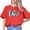 Vintage Red Shirt, variant on Vintage Eagles Flag School Pride Shirt for Women and Teens Sports Team Mascot Tee Red Shirt Adult Medium