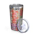 thumbnail image 2 of Pioneer Flower 10oz Tumblers Stainless Steel Tumbler with Lid and Straw,Vacuum Insulated Double Wall Travel Tumbler Cups with Cleaning Brush for Coffee, Tea, 2 of 4