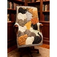 thumbnail image 2 of Portable Flocking Cats Sleeping Patterns Blanket Wearable Blanket  Blanket Warm Body Cover Cold Protection Warm Cloak Plus Velvet Warm Flannel, 2 of 5