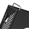 thumbnail image 2 of Chassis Stand Aluminum Alloy Stylish Look Enhanced Heat Dissipation Impact Proof Hollow Desktop Bracket for Mac Mini M4 Black, 2 of 4