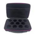 thumbnail image 4 of Bolsa de almacenamiento para bolas Yo Balls, bolsa de recolección Yo Balls, protección con asa y compartimento de malla, bolso de mano portátil multifuncional con 11 ranuras. rosa roja, 4 of 10