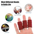 thumbnail image 6 of Unique Bargains Finger Sleeves Thumb Braces Support Compression for Arthritis Pain Red, 6 of 6