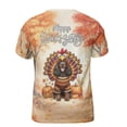 thumbnail image 2 of Happy Thanksgiving Boykin Spaniel Turkey Costume Pumpkins Autumn Leaves All Over Print 3D Shirt Unisex Merch Dog Lover - 13014, 2 of 6