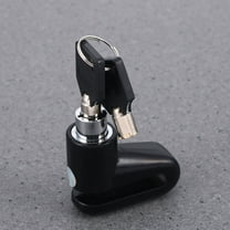 FRCOLOR 2pcs Disc Brake Lock for Motorcycle Scooter Sturdy Wheel Lock Anti Theft Device with Reminder Cable for Motorcycles Scooter