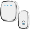 thumbnail image 1 of Kasonic DB201 Wireless Doorbell, Plug and Play Waterproof Door Bell Kit; Operating Range Up to 1000 Feet; 4 Levels, 1 of 5
