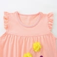 thumbnail image 6 of NOLDARES Little Toddler Kids Girl Clothes Set 1-8 Years Summer Outfits Tank Tops & Shorts(Pink,4-5 Y), 6 of 9