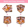 thumbnail image 6 of RATGDN Collapsible Fabric Cube Storage Bin with Double Handles for Living Room Bedroom Office Black - Orange Juice Fruit, 6 of 7