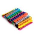 JUICCEE 40pcs Orthodontic Ligature Ties Ortho Braces Color Band
