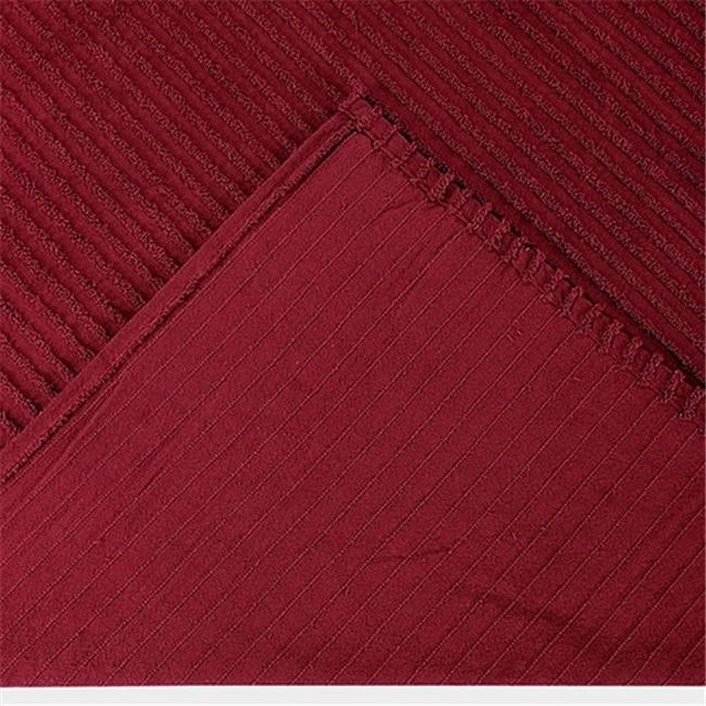 Better Trends BSASP3PCDOBU Better Trends Jullian Collection 100% Cotton Full/Double Bedspread Set in Burgundy