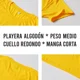 thumbnail image 4 of Pack 3 Pzs Playera Caballero Cuello Redondo Algodon Mcorta, 4 of 5