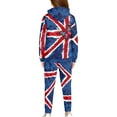thumbnail image 4 of DISNIMO Butterfly British Flag Hoodie And Joggers Set for Boys Hoodies Set Size 10-12 Boys Hoodie Outfits for Boys 2 Piece Hoodie Set Kids Pullover Hoodie Boys Drop Shoulder Hoodie with Pockets Kid, 4 of 7