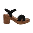thumbnail image 1 of Sandalias Comodas ARIA BY EH! Mujer Dama Casual negro 25, 1 of 4