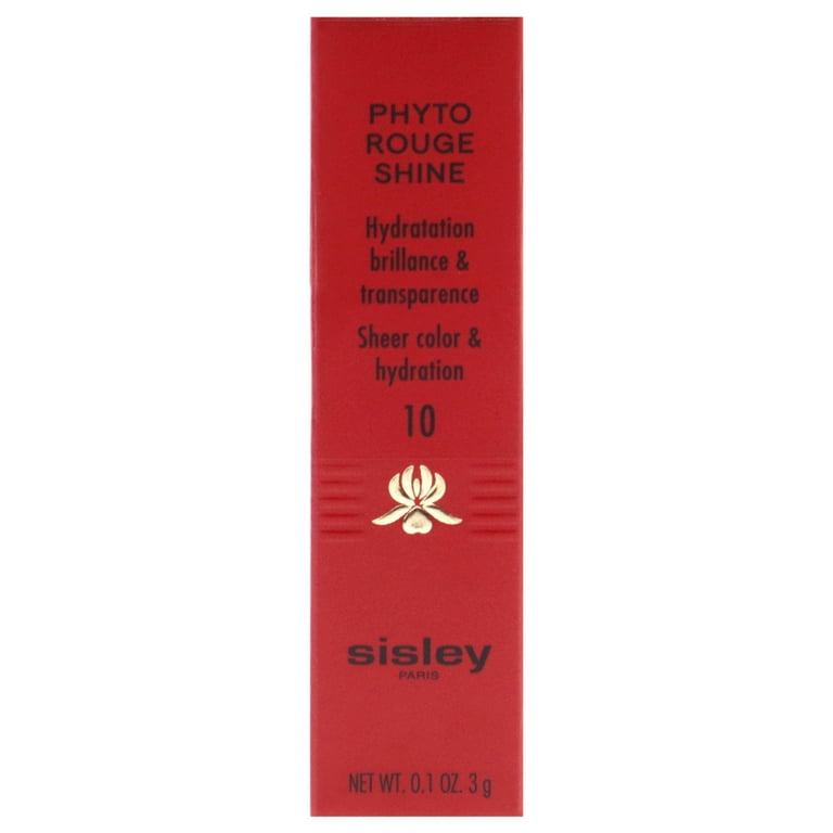 【新品】sisley Phyto Rouge Shine 口紅10シアーヌード Sisley Phyto-Rouge Shine Lipstick - 10 Sheer Nude , 0.1 oz
