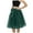 Green, variant on Womens Skirts Fluffy Puffy Casual Medium Mid-Length Tutu Skirts Elastic Waist Loose Relaxed Festival Comfortable Daily Wear