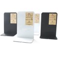 thumbnail image 5 of SagaSave Pair of Metal Bookends for Placing Books Files Documents Magazines L-Shaped Desktop Organizer, 5 of 7