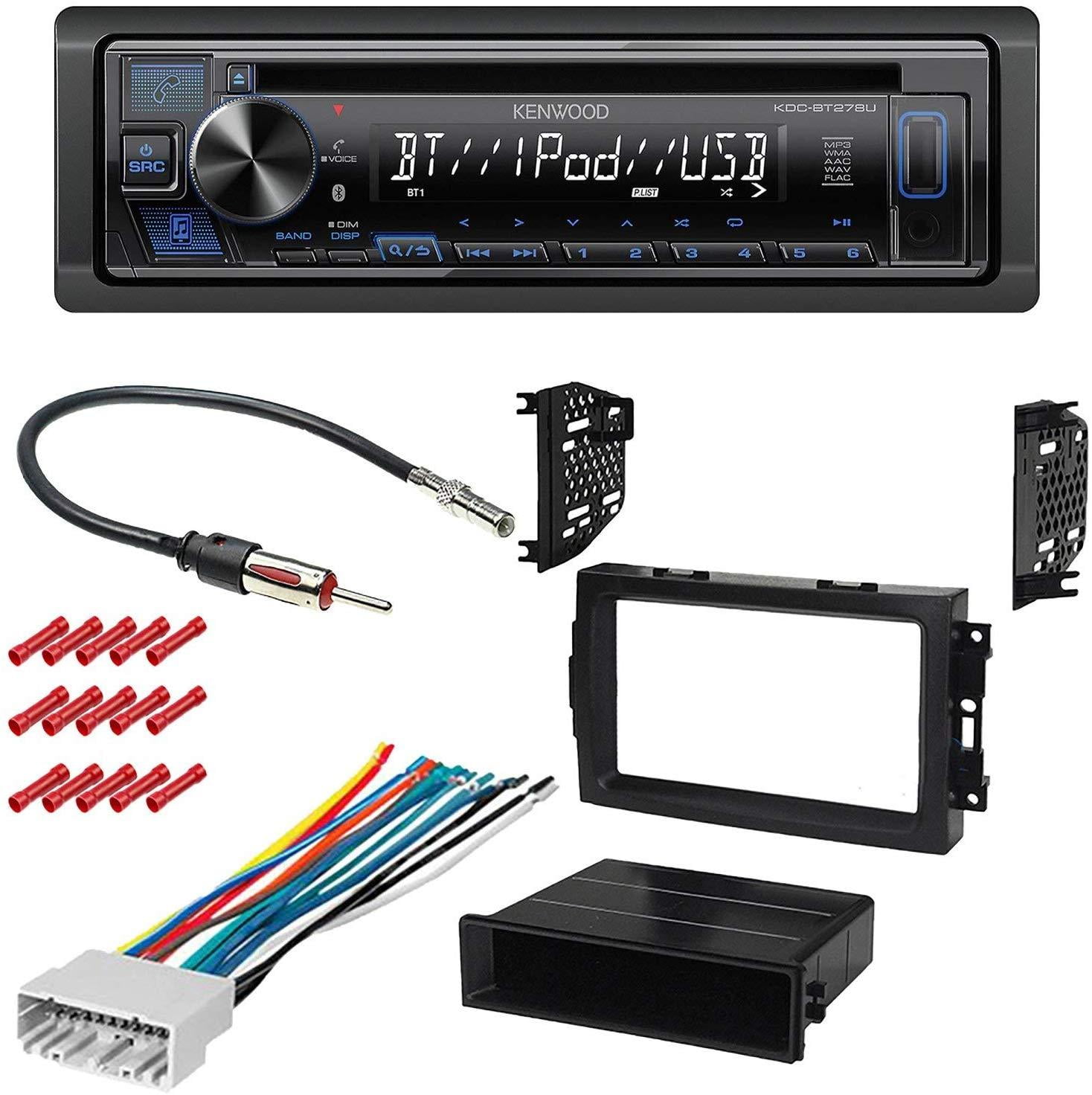 KIT8118 Kenwood Car Stereo with Bluetooth for 20072008 Jeep Grand
