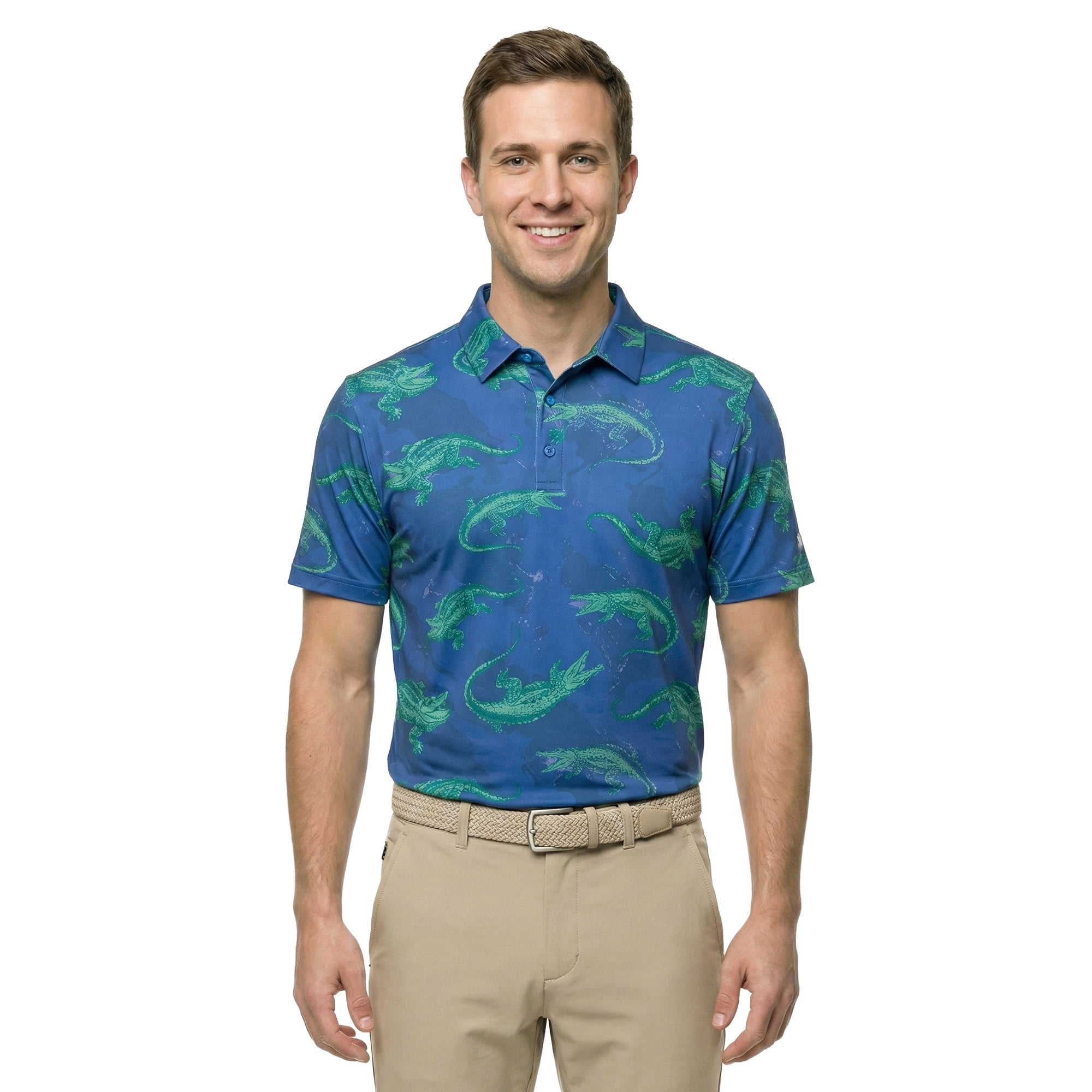 Birdie Bound Men' s & Big and Tall Golf Polo Shirts, Sizes XS-4XLT