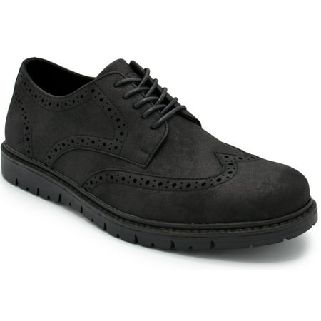 Aston Marc Men s Oxford Shoes  Genuine Leather Lace-Up Formal Shoe  Comfortable  Stylish  Available in Sizes 8-13
