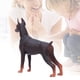 thumbnail image 3 of Simulación Perro Modelo Animal Estatua Niños Niños Juegan Juguetes Educativos Regalo Marrón, 3 of 7