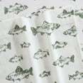 thumbnail image 5 of Eddie Bauer Flannel Sheet Set Color: Fish Size: QUEEN SET, 5 of 6