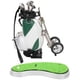 thumbnail image 4 of Juego de 3 bolígrafos de golf de escritorio y minibolso de aleación de zinc con base, verde y blanco, 4 of 14