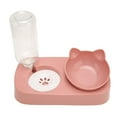 thumbnail image 4 of Cuencos De Agua Para Mascotas, Evita Resbalones, Alimentador Automático De Agua Para Gatos, Juego De Platos De Comida Elevados Desmontables Para Perros Medianos, 4 of 7