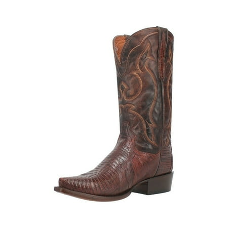Dan Post Western Boots Mens Teju Liz Hearst Snip Toe Cognac DP3078